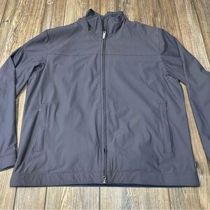 Banana Republic Charcoal Windbreaker